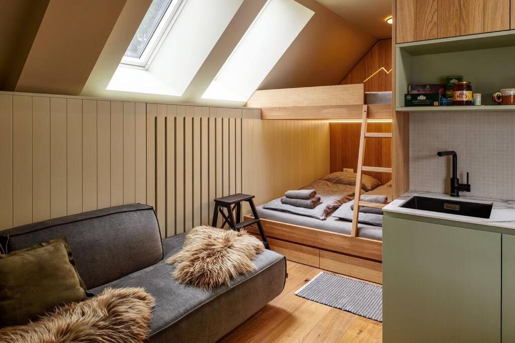 Brand New Mountain Studio & Balcony Harrachov Dış mekan fotoğraf